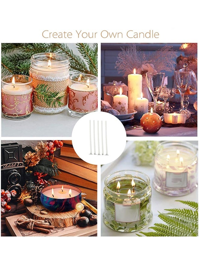 Candle Cotton Wicks 4 Inch 150pcs Short Candle Making Wicks for Making - Image 5